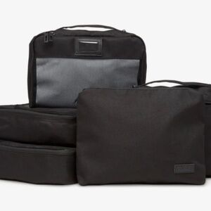 Calpak Packing Cubes Set of 5 in Black